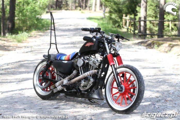 07 Custom Harley Davidson Sportster przod