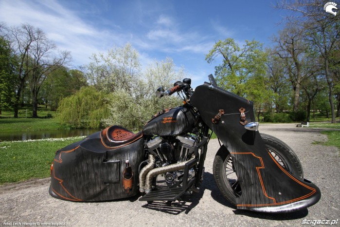 16 Harley Davidson Sportster 1200 Led Sled custom park