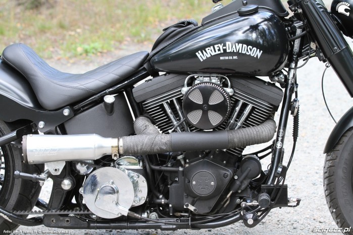10 Harley Davidson Heritage Softail Classic Custom silnik