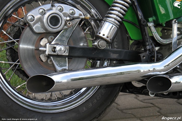 13 Harley Davidson Shovelhead custom wydech