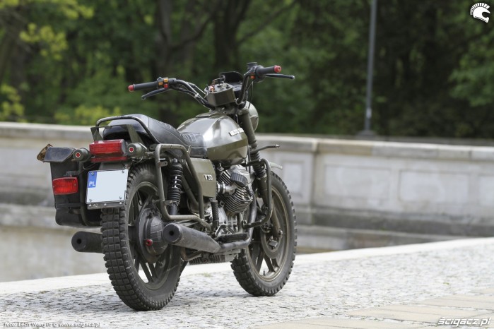 06 Moto Guzzi V50 Nato motocykl wojskowy