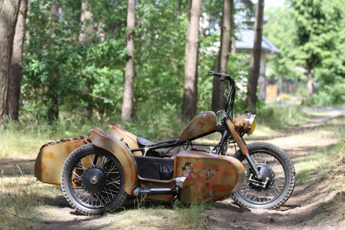 09 Dniepr MT 9 custom Hotrod