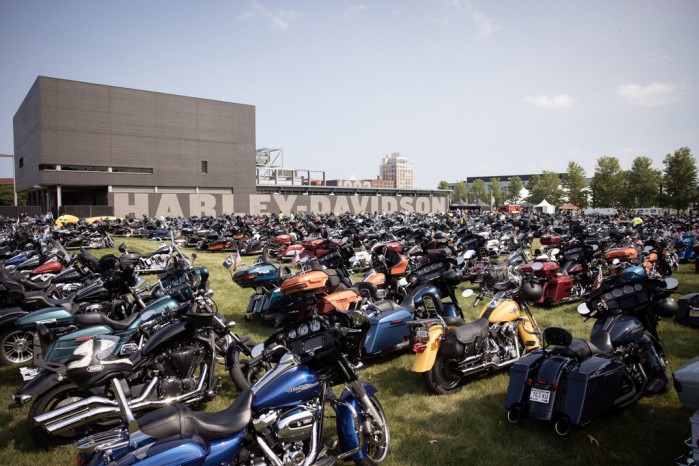 004 Harley swietuje swoje 120 lecie USA Milwaukee