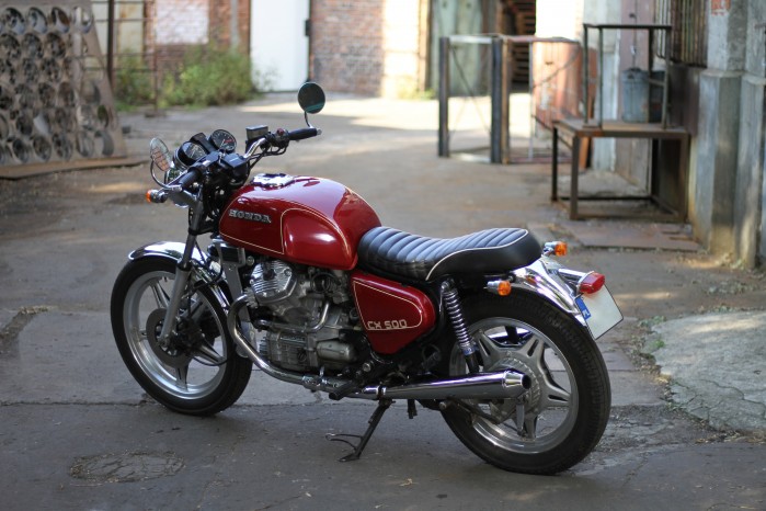 08 Honda CX 500 z roku 1981