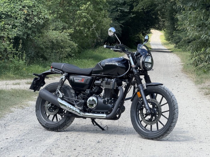 01 Honda GB350S test