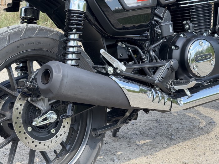 08 Honda GB350S tlumik