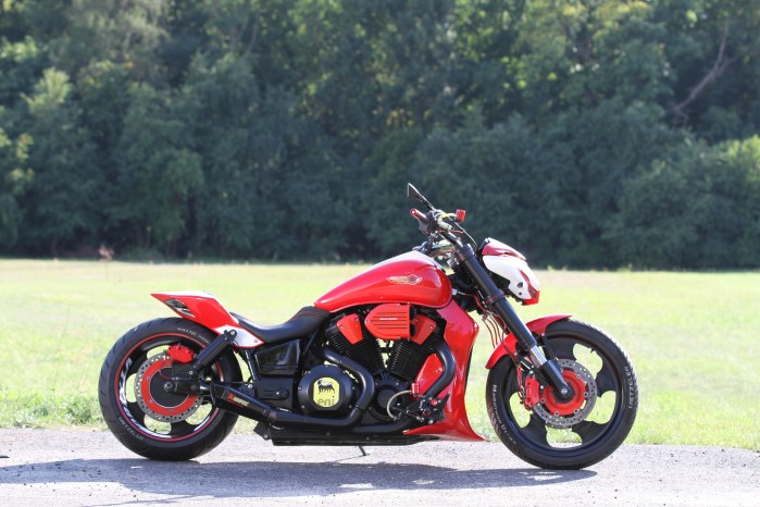 06 Honda VTX 1800 Szajbas Garage na zdjeciach