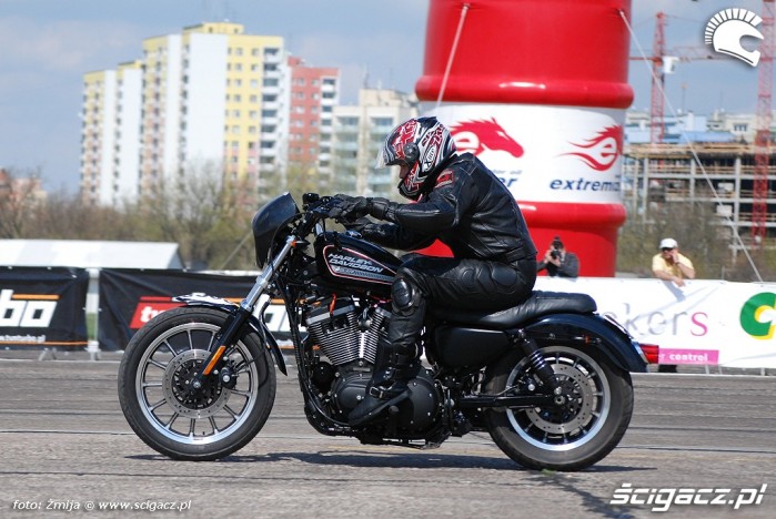 Harley Davidson na cwiartke mil