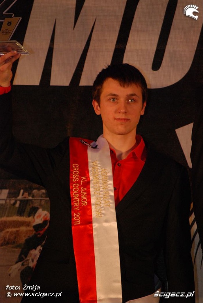 Adrian Pilat Mistrz Polski Cross Country Junior