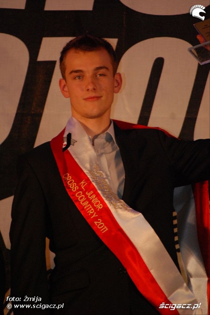Filip Wieckowski Mistrz Polski Cross Country Junior