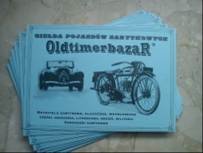 Zaproszenia na OldtimerbazaR w Gdansku