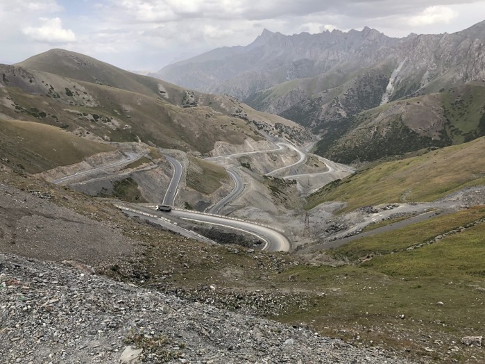 Kirgistan krete drogi