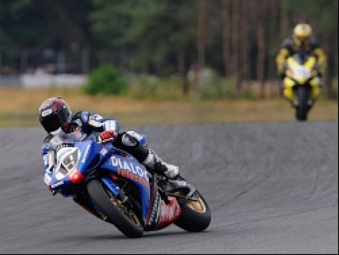 Hamowanie przed mala patelnia