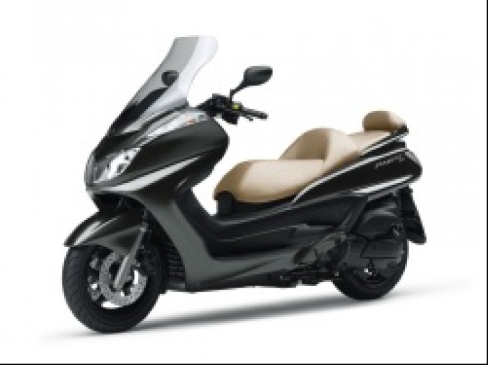 Yamaha majesty 400 2009 side