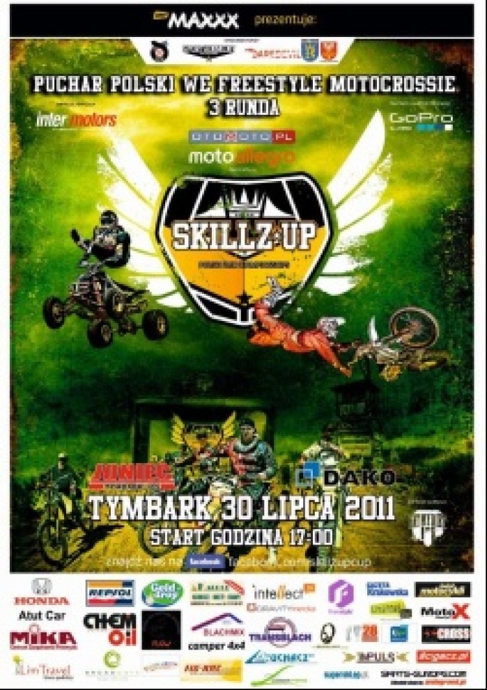 Skillz Up Cup 3 Runda Tymbark 2011 Poster