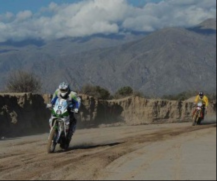 Dakar 2011 etap 3 motocykle
