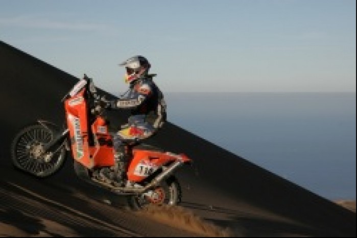 Motocyklista Dakar