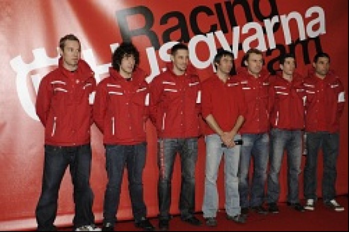 Bartek Oblucki w Husqvarna Racing team 2009