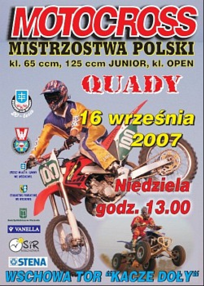 plakat IMMP Motocross
