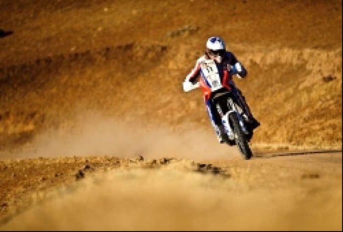 Kuba Przygonski trasa 10 etapu Rajdu Dakar 2010