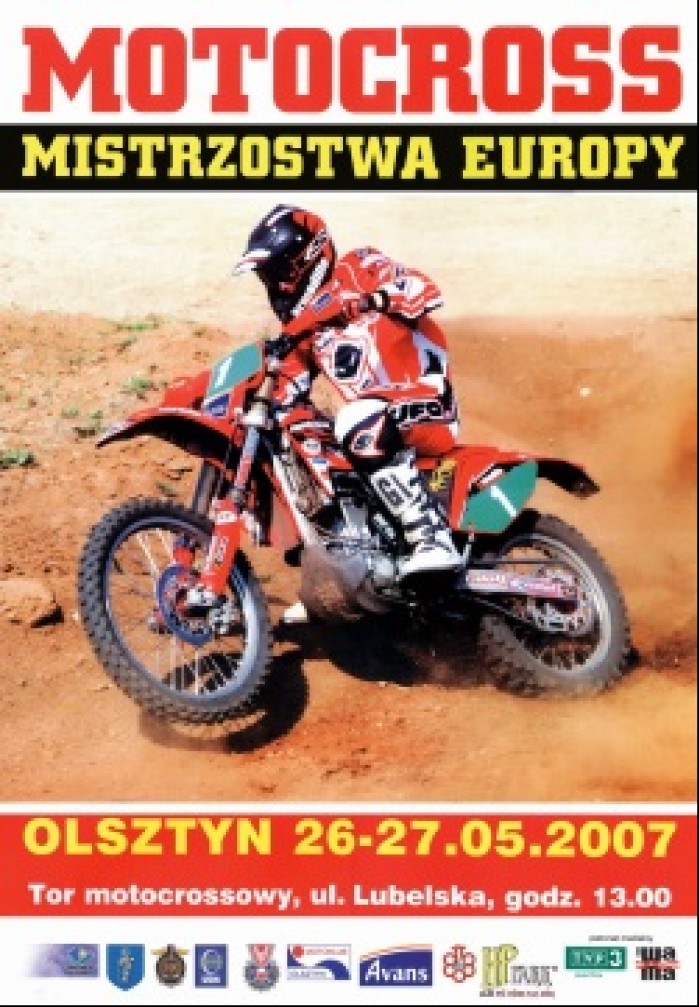 motocross plakat 2007