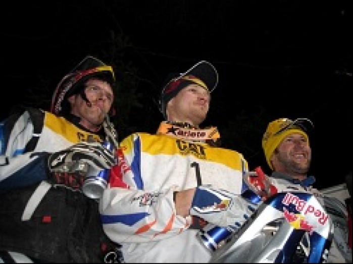 Taddy Hell s Gate 2009 podium