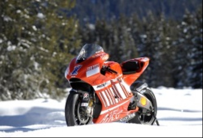 Ducati Scigaczem po lodzie 02