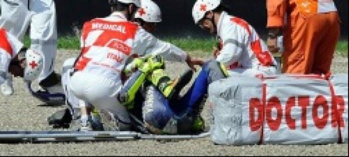 rossi crash 2010