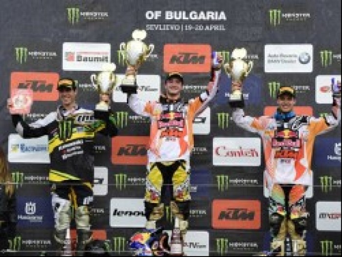 podium Grand Prix Bulgarii