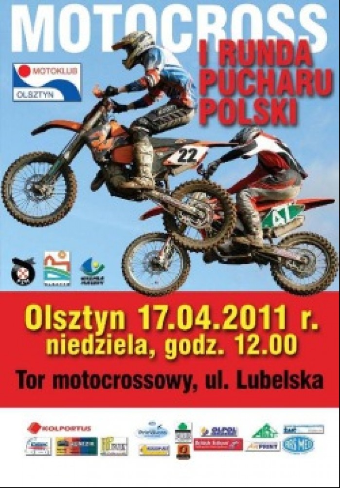 I runda pucharu polski w motocrossie olsztyn