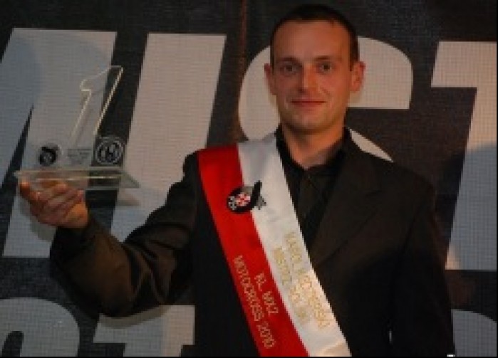 Karol Kedzierski Mistrz Polski Motocross 2010 Klasa MX2