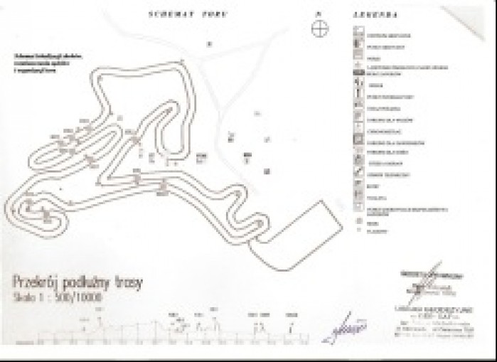 mapa toru motocrossowego orneta