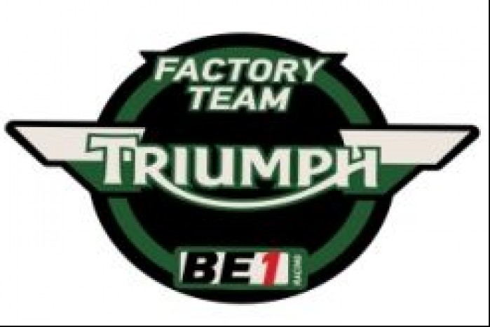 triumph be1 racing team logo