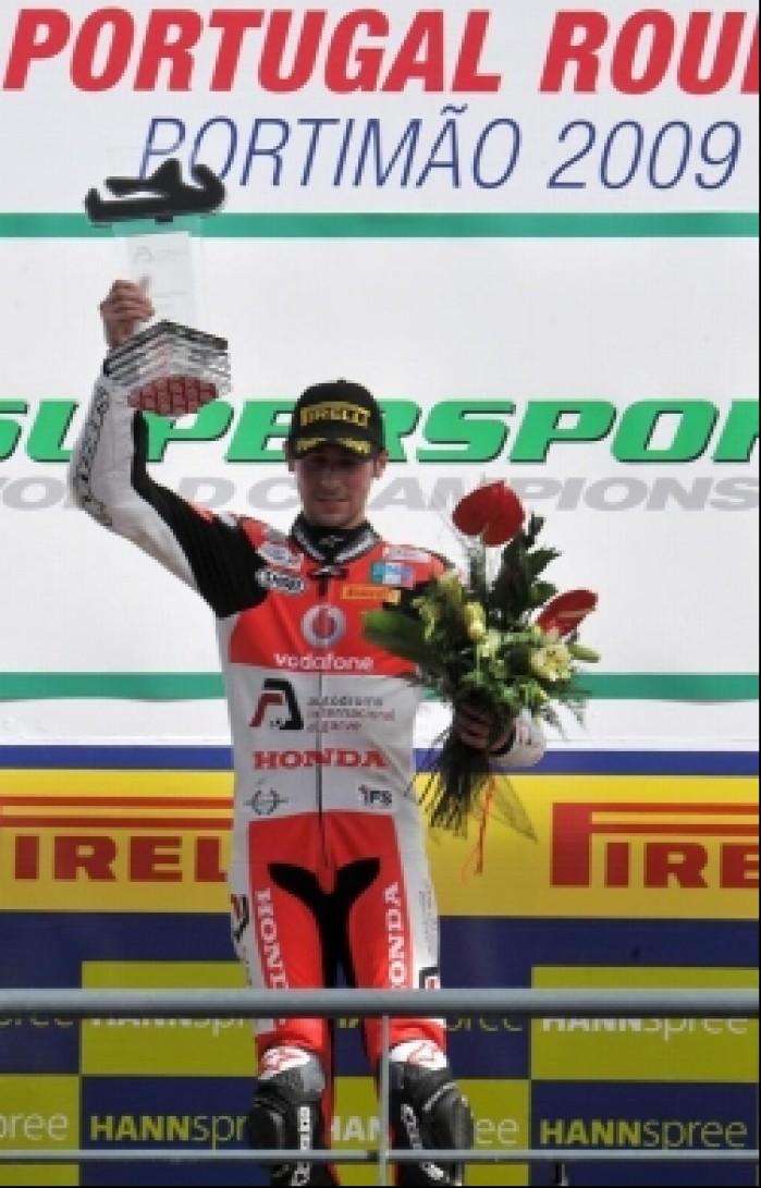 Supersport Laverty podium