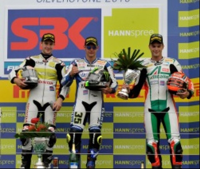 WSBK Race2 podium