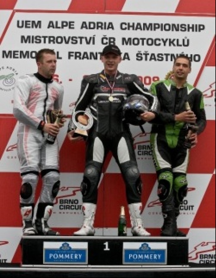 Piotr Betley podium Brno