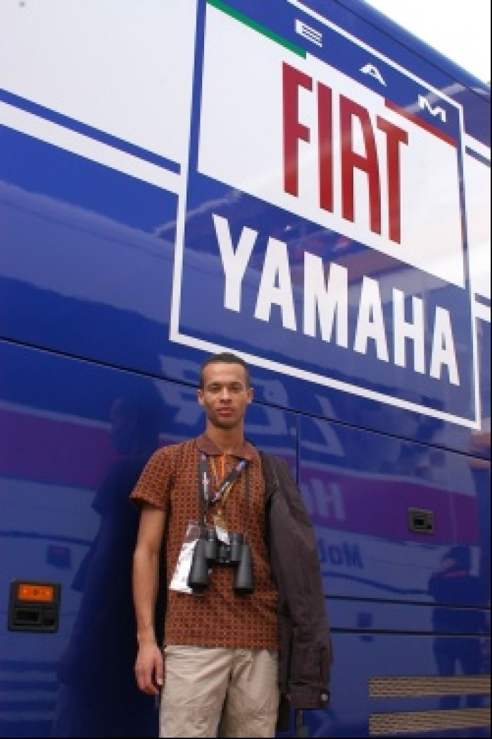 Zwyciezca konkursu przy teamie fabrycznym Fiat Yamaha