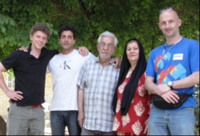 Michal  Tomek  Hamed i jego rodzice