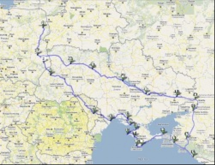 trasa motoeuro 2011