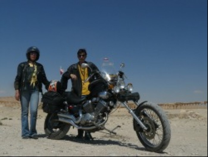Dorota i Darek motocyklami do Maroka
