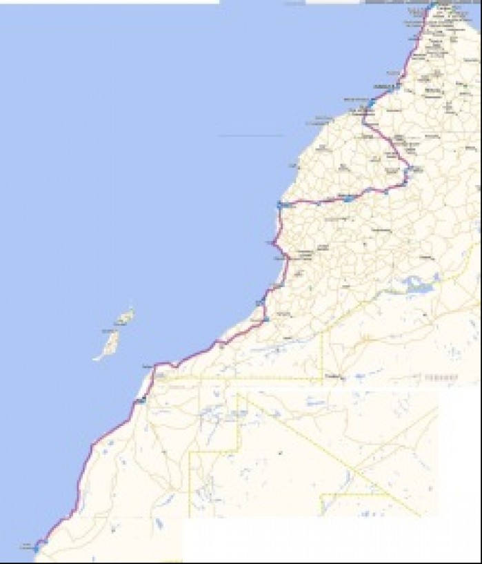 maroko trasa powrotna motoeuro
