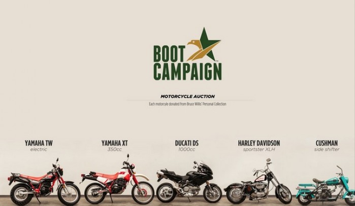 Boot Campaign Bruce Willis