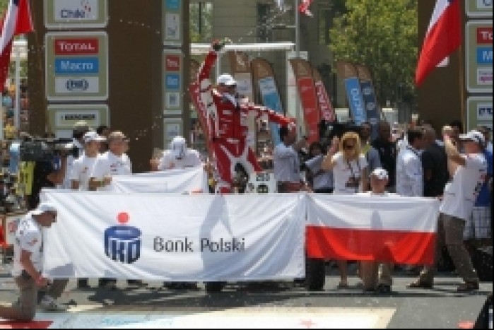 Poland National Team Rafal Sonik na mecie Dakaru 2013
