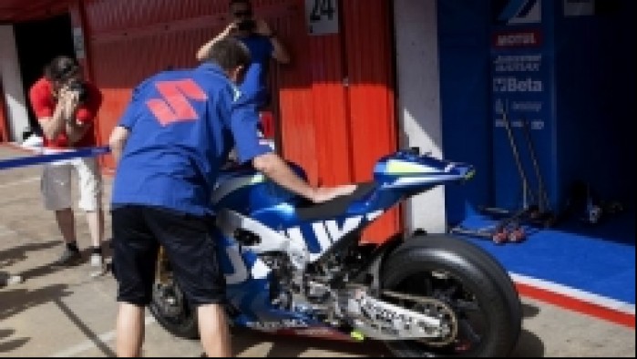 Testy Suzuki MotoGP