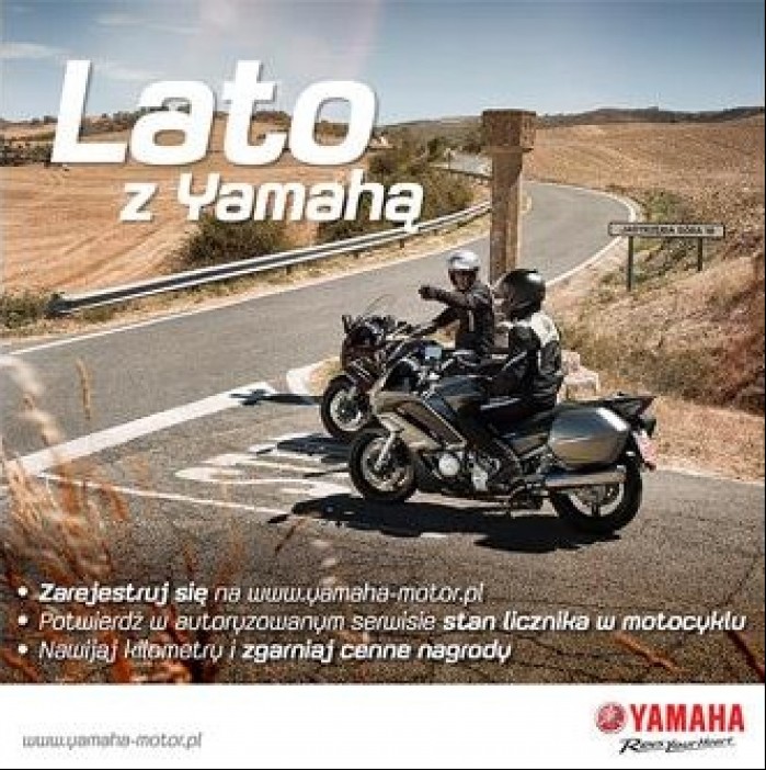 Lato z Yamaha plakat