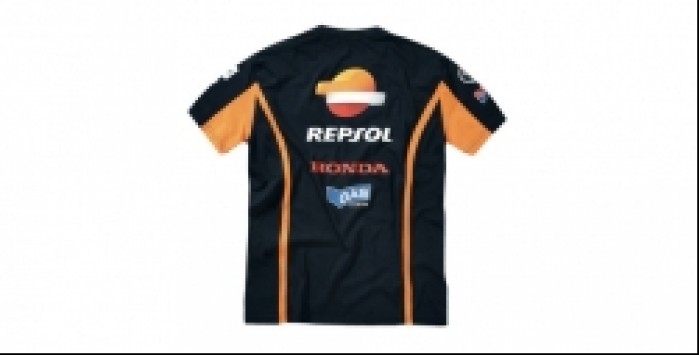 Repsol T shirt back Race Collection
