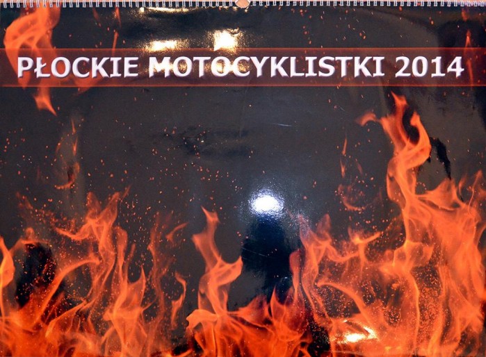 kalendarz plockie motocykliski 2014 WOSP