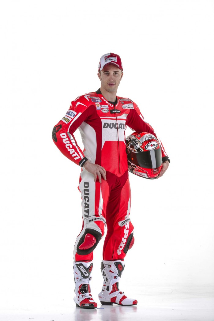 Andrea Dovizioso MotoGP Prezentacja Ducati Team 2014