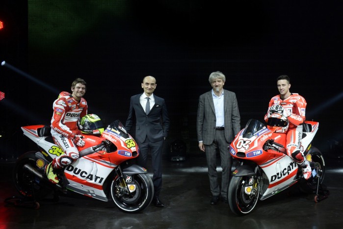 MotoGP Prezentacja Ducati Team 2014 motocykle