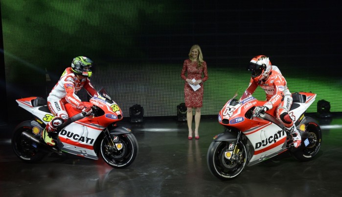 Motocykle MotoGP Prezentacja Ducati Team 2014